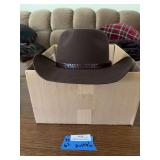 Akubra heritage collection Overlander felt Australian hat size 62