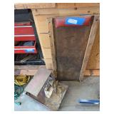 Rolling shop cart and creeper