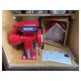 Grain maker grain mill - with motor and hand crank