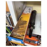 Vanguard MK 2 camera/video tripod and Tasco 15 X to 45 x 50 MM zoom