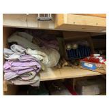 Bullet lubricant and large assortment of shop rags