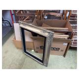 Large box of art frames