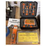 Lyman Universal case prep accessories set and pocket primer plus barrel chamfering plug gauge