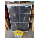 Kyocera model KC85T solar panel and Optima battery