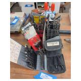 Various drill bits