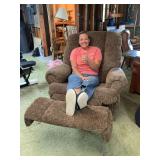 Lane oversized upholstered recliner