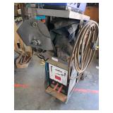 Miller Thunder Bolt Arc welder, jacket, gloves, helmet, long leads and long cord