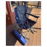 Fold up rocker and bag chair