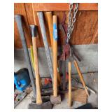 Axes, pick axes, nippers, etc
