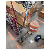 Heavy duty floor jack