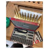 Chapman Tool Kit and Brownells brass punch set