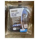 Rough neck 12’ x 20’ poly tarp, extreme duty