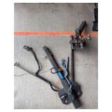 Stabilizing hitch set up