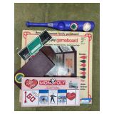 Carom board, cribbage set Scrabble and new in package "I love Lucy" Monopoly game