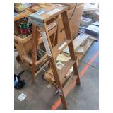 4’ Wood step ladder