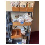 Large assortment of sewing patterns and fabric