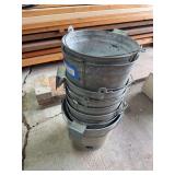 Eight feeder buckets no nipples