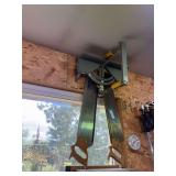 Miter box and two saws