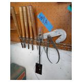 Craftsman wood turning tools, center finder, dividers and calipers