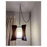 Vintage hanging light fixture