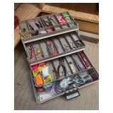 Flambeau tacklebox, full of steelhead fishing tackle