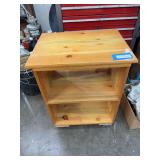 Pine rolling table 20” x 15” x 26”