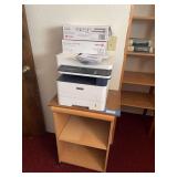 Xerox B205 printer copier with two toner cartridges and printer stand