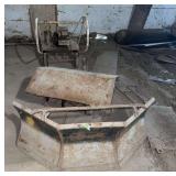 Walk behind core aerator, garden tractor tiller, garden tractor semi v plow