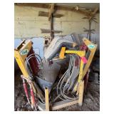 Powell Rokor 24" Tree spade w/ 2 tube hitch and set of extra spades