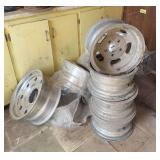 11 misc aluminum rims