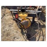 HD Auger drive unit w/Commander to 2 tube conversion hitch