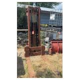 6 ft double mast forklift mast with 48-in forks