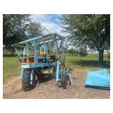 Polly Bob Tree cultivator/Sprayer Clears an 8" row