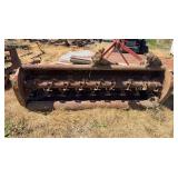 76 inch 3-point offset flail mower