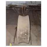 2 pt pull behind planter w/press wheel