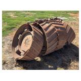 4 30” steel wheels