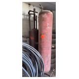 3 upright tanks