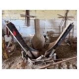Ace 30" truncated Tree spade w/2 tube hitch