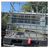 Metal water carrier crate
