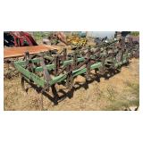 12 ft 3-point field cultivator with two bar harrow