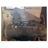Large air compressor with no motor. Tank and compressor is good says seller