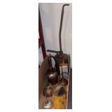 Oil cans as shown