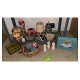 Decor includes 3 Willow tree figurines