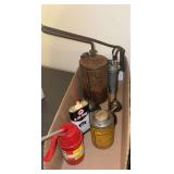 Oil cans as shown
