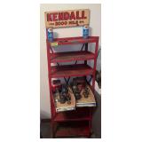 Kendall The 2000 Mile Oil steel shelf 13D x 21L x 65H