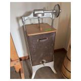 Dazey floor standing butter churn  Approx 3’ tall