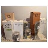 Candle molds as shown, described on boxes