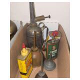 Oil cans as shown
