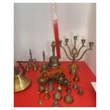 All sorts of brass bells