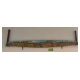 Handpainted 5’ two man saw NO HANGERS!